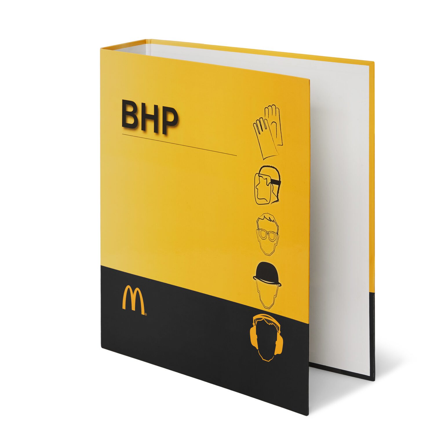 A4+ McDonald's binder